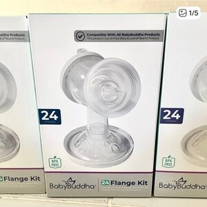 BRAND NEW Baby Buddha Bottle Kit and 24 mm Flange Kit for Pumping with Tubing
